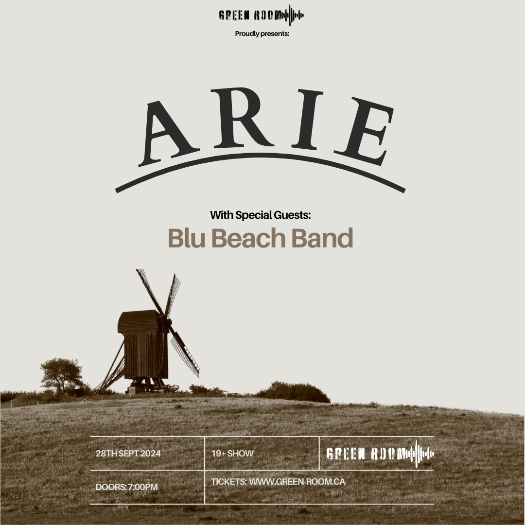 ARIE & BLU BEACH BAND LIVE AT GREEN ROOM