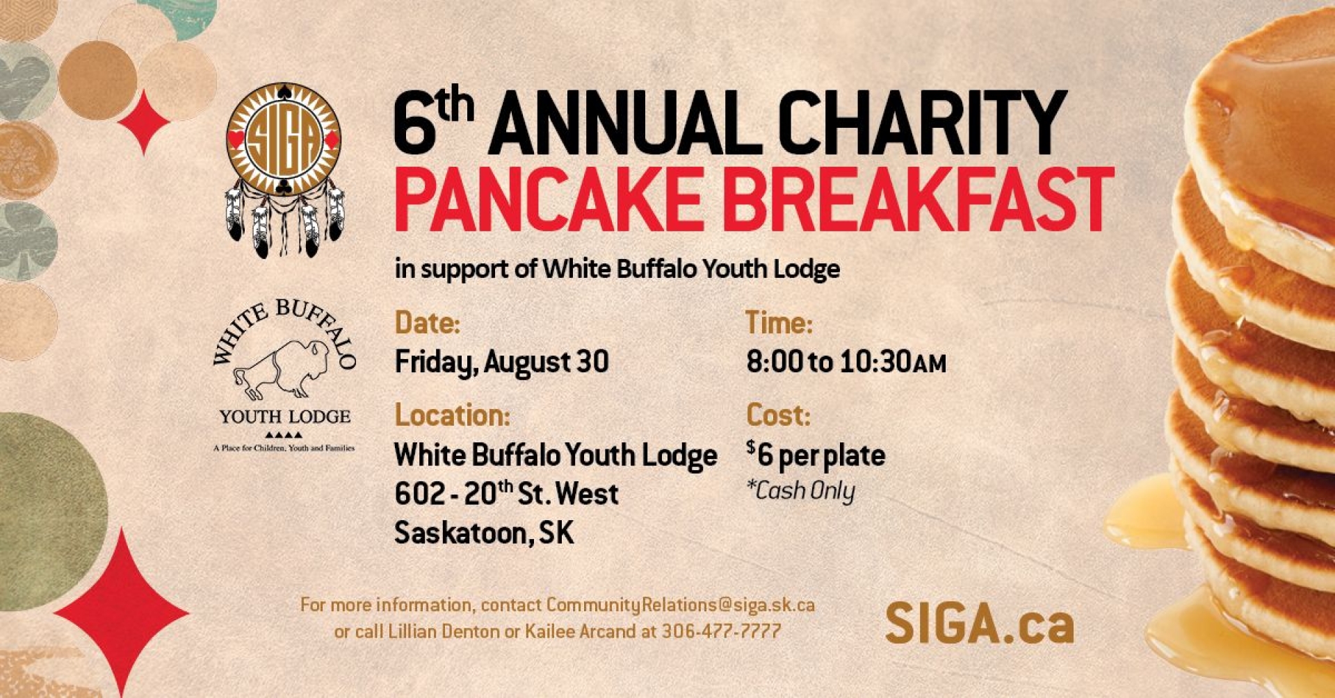 6th Annual Charity Pancake Breakfast