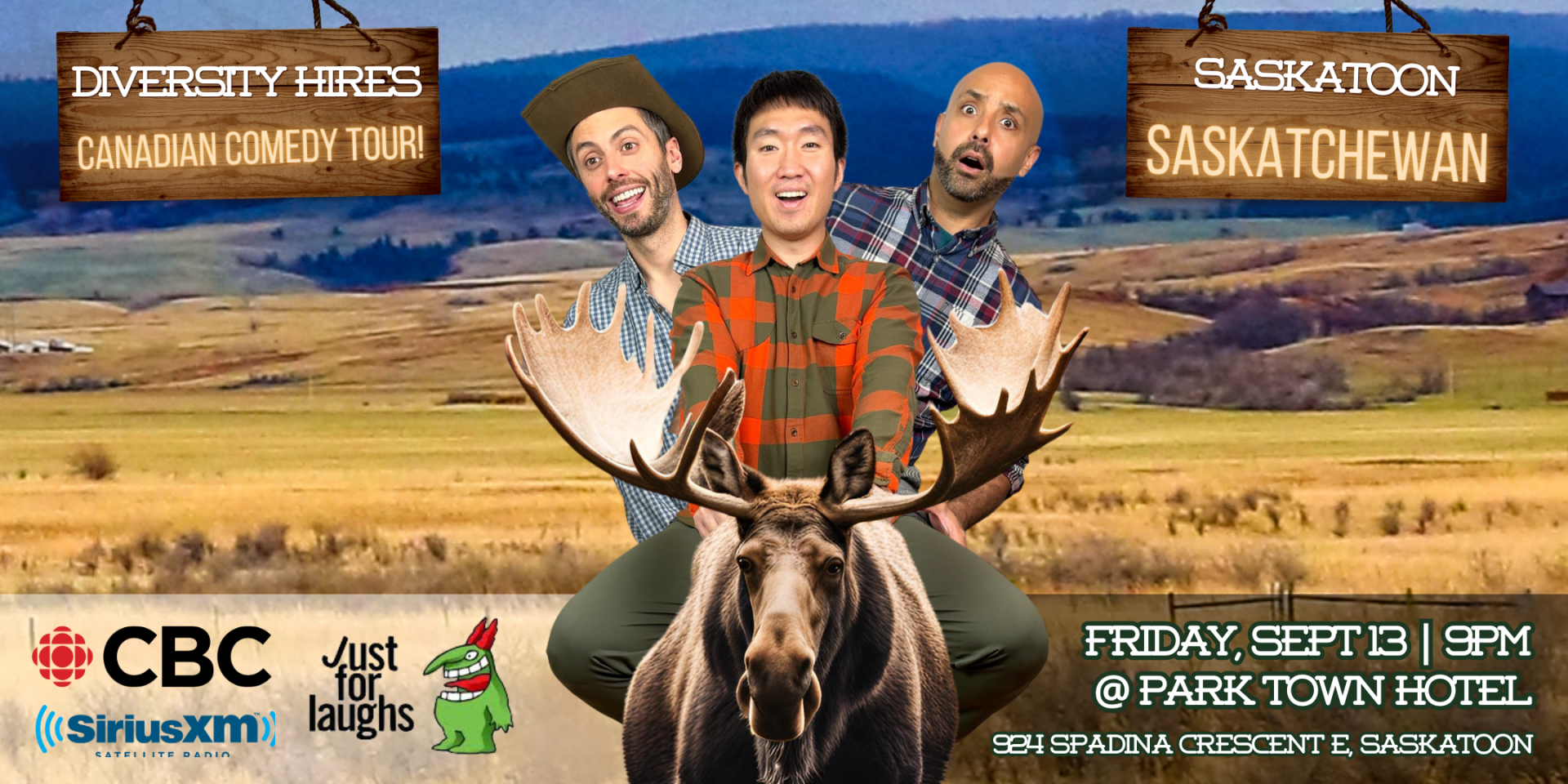 Diversity Hires Canadian Comedy Tour