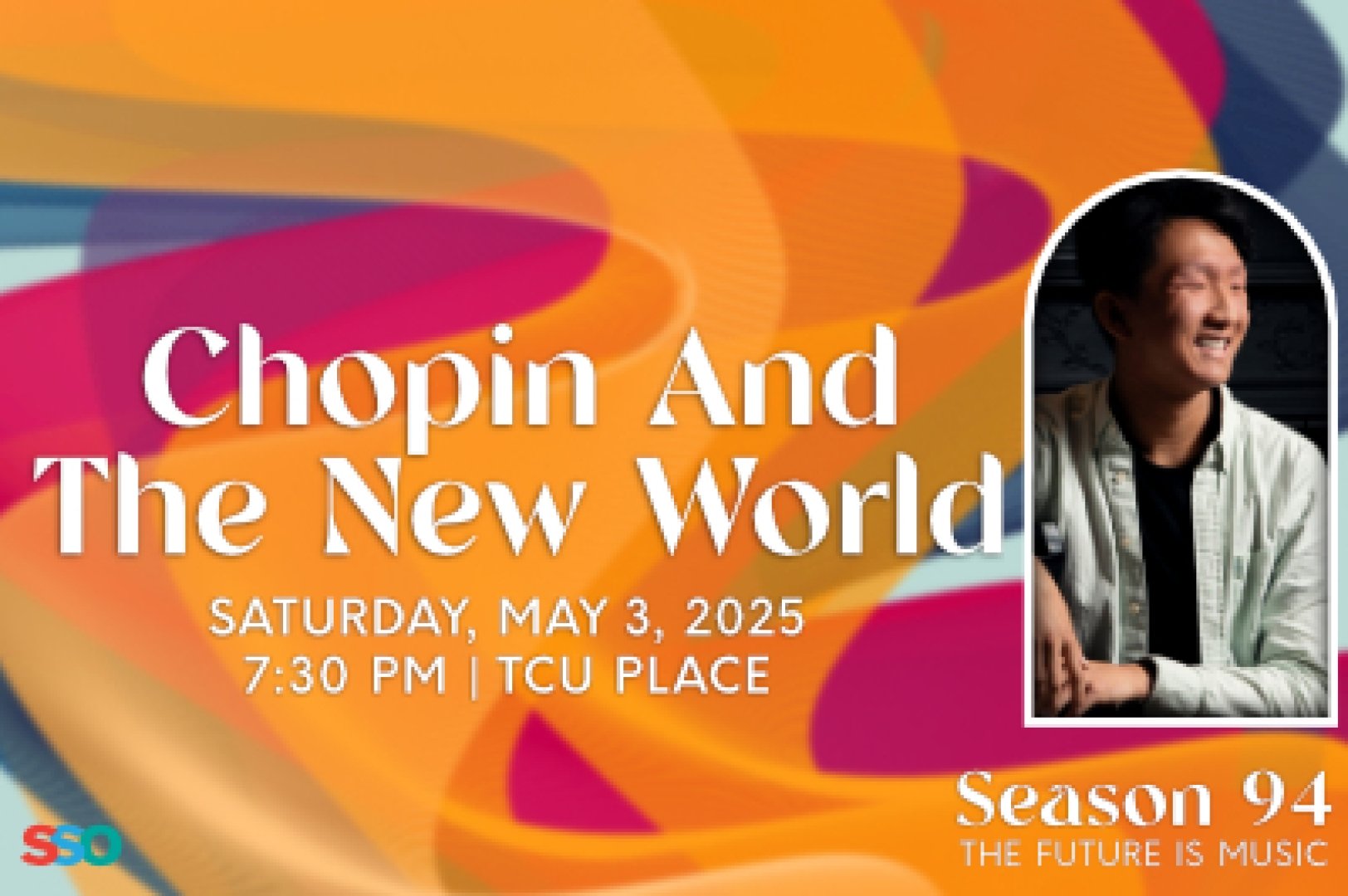 Pianist Jerry Hu returns home to perform Chopin’s Piano Concerto No.1 led by Maestra Tania Miller.