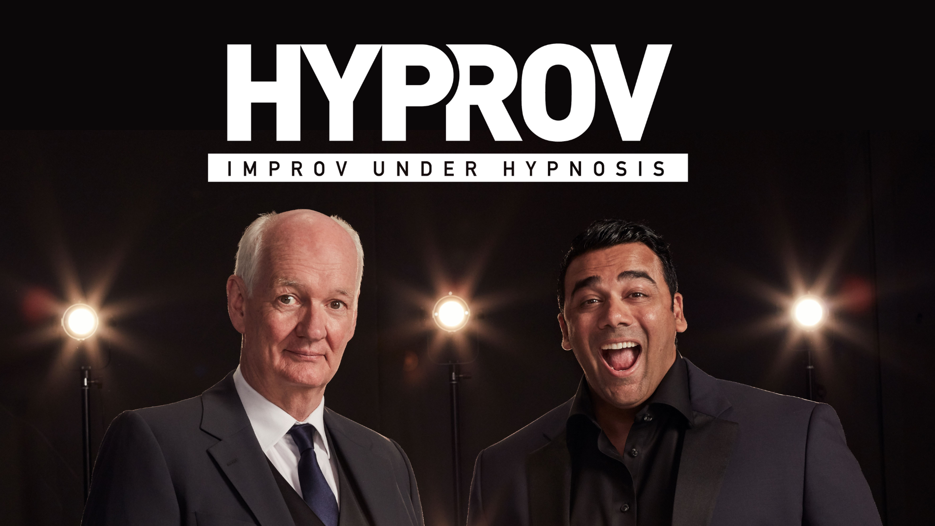 Starring Asad Mecci and Colin Mochrie