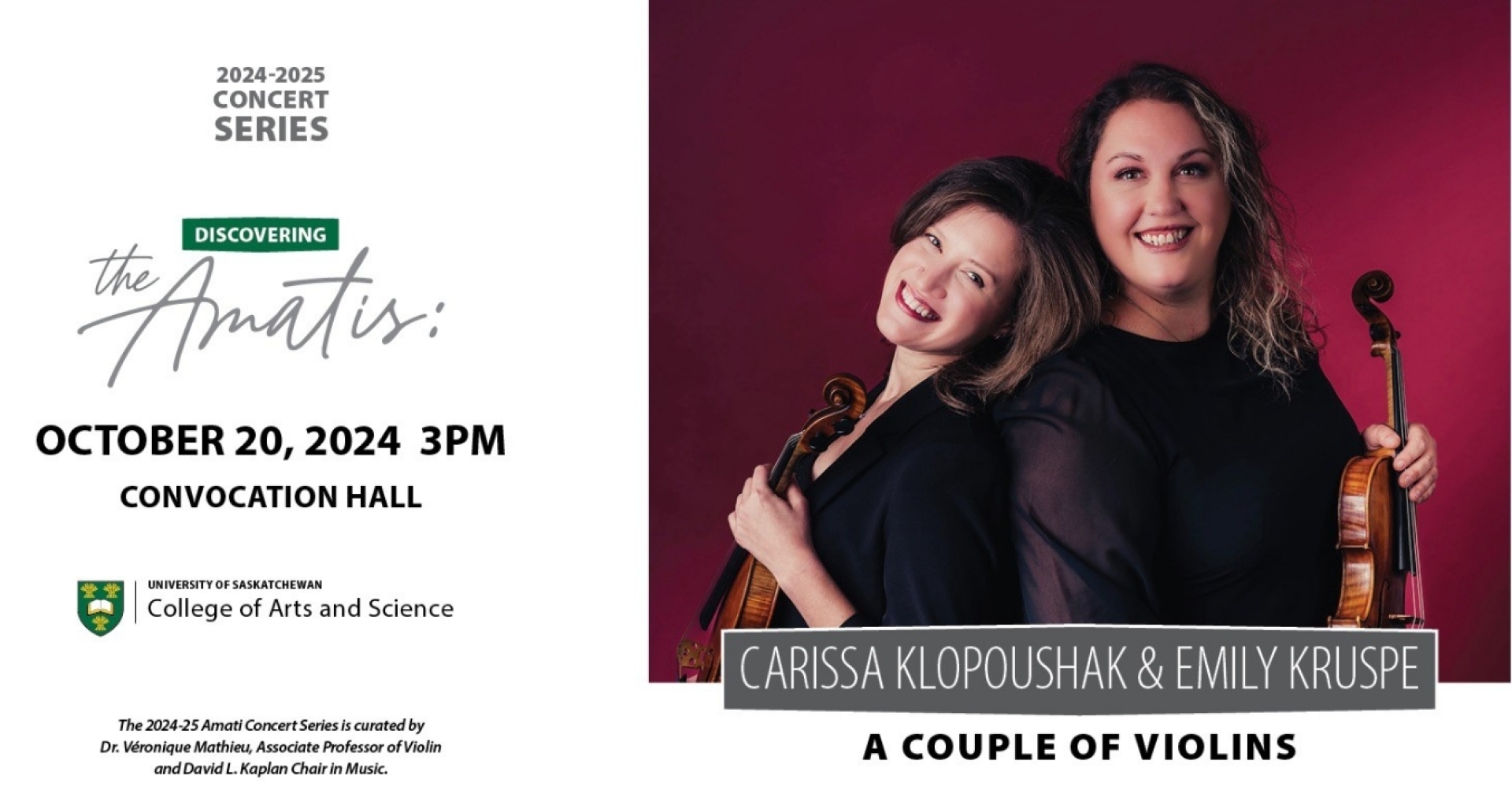 Discovering the Amatis Concert Series