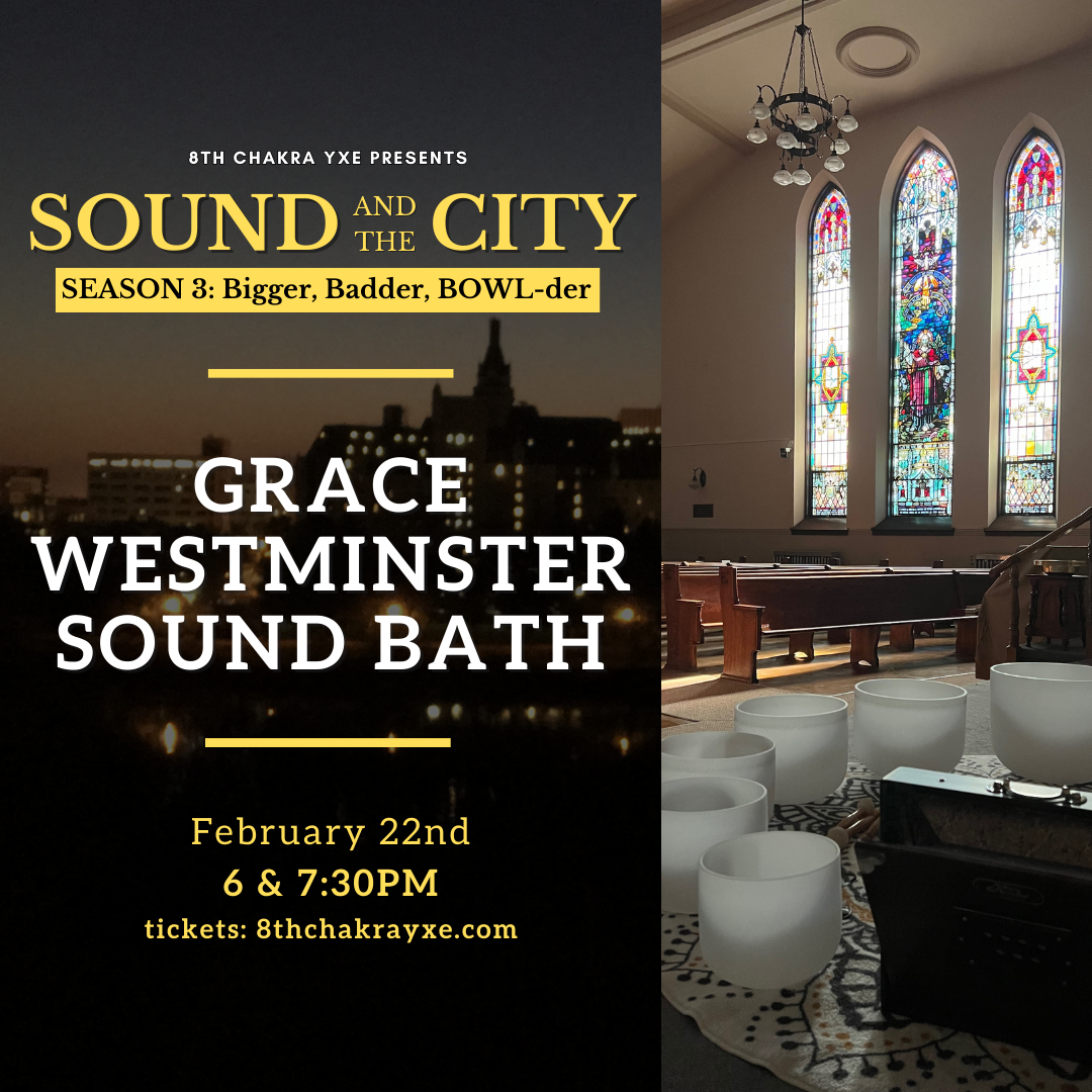 Grace Westminster Sound Bath Poster