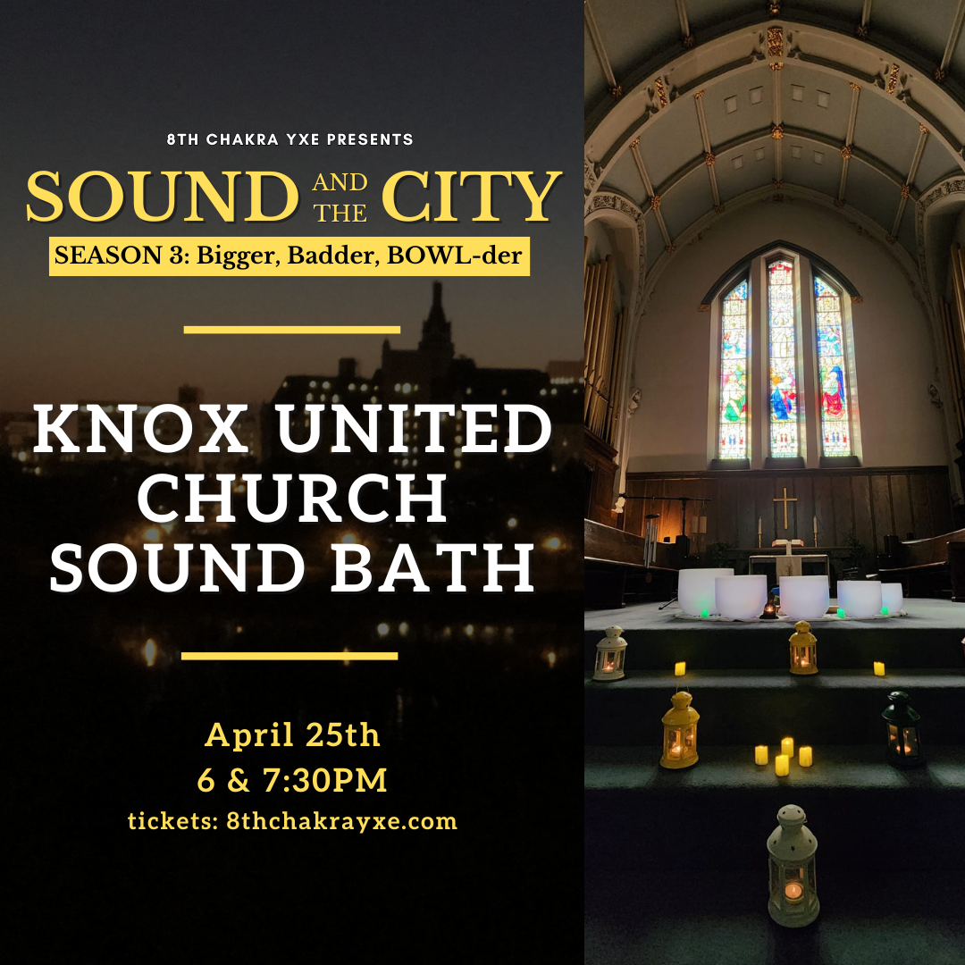Knox United Church Sound Bath Poster