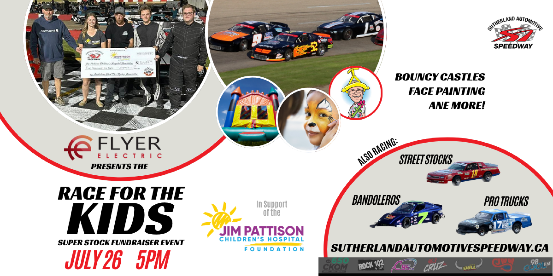 Race for the Kids - Super Stock Fundraiser Event | Street Stocks | Bandoleros | Pro Trucks