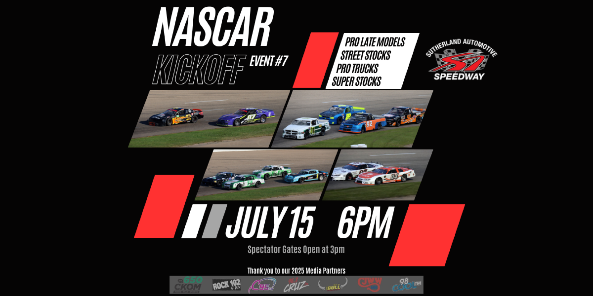 NASCAR Kickoff - Pro Late Models | Street Stocks | Pro Trucks | Super Stocks