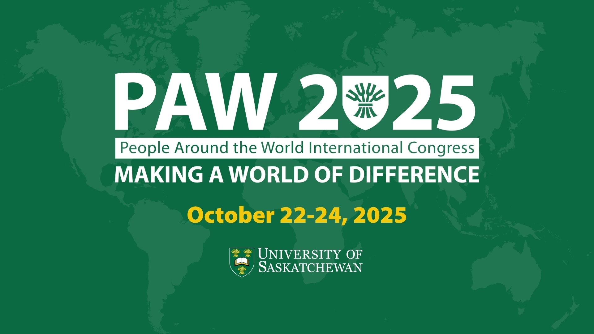 PAW 2025 International Congress October 22-24,2025 Logo