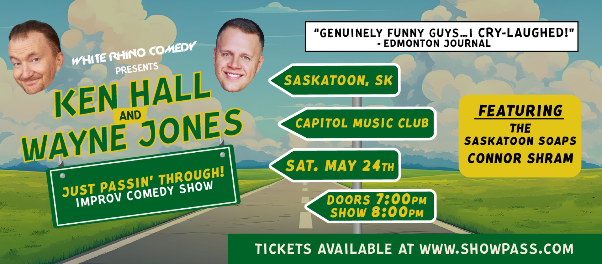 Ken Hall & Wayne Jones "Just Passin' Through" Comedy Show