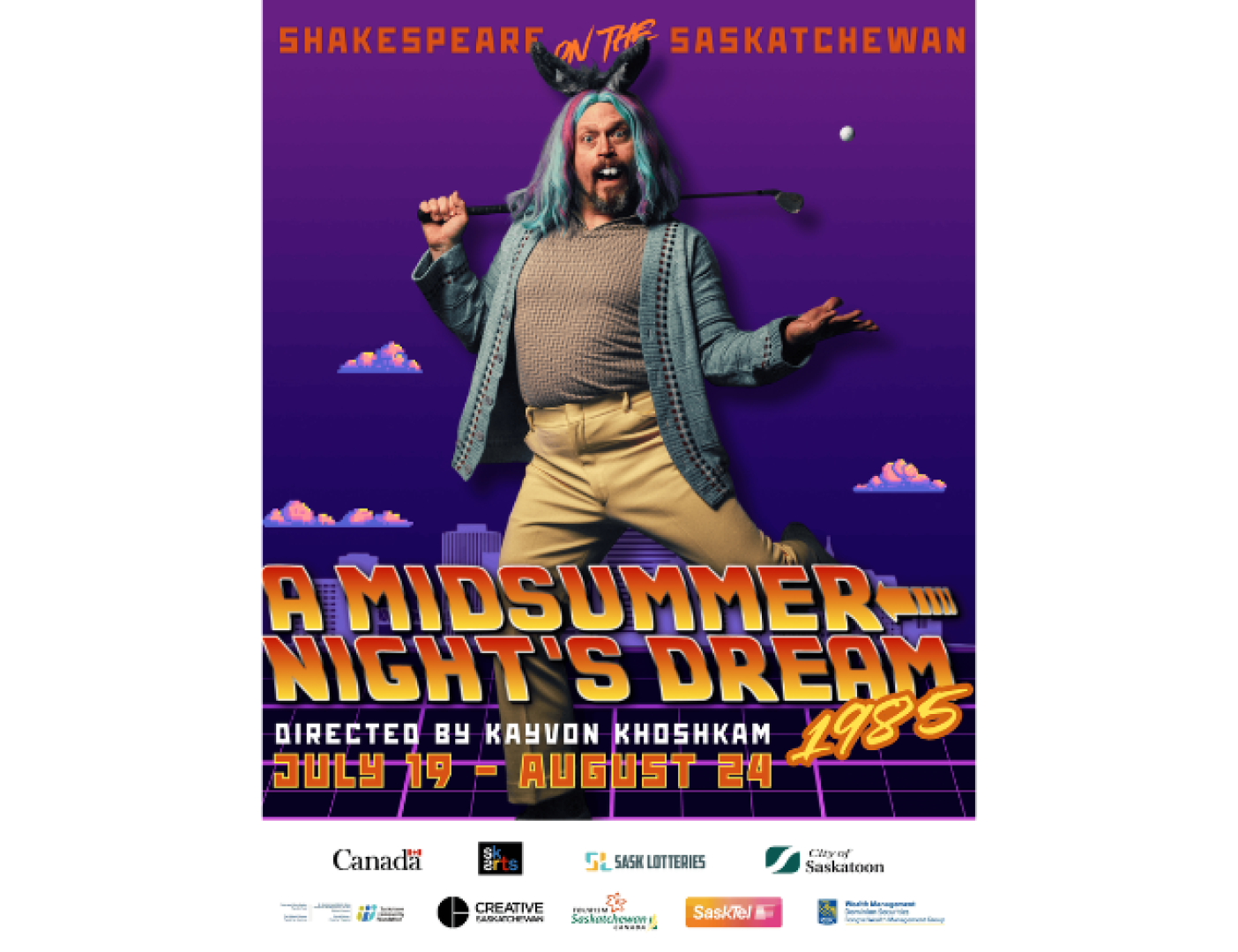 Poster of midsummer's night event