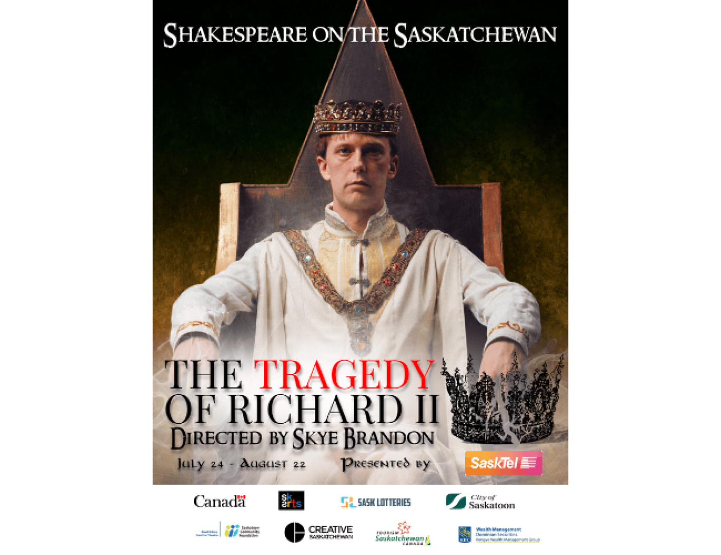 Poster of Tragedy of Richard II showing