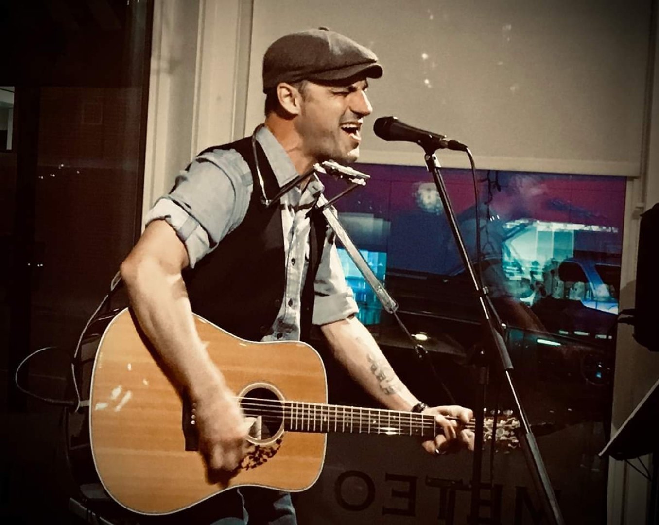Steve Benoit on tour in Saskatoon