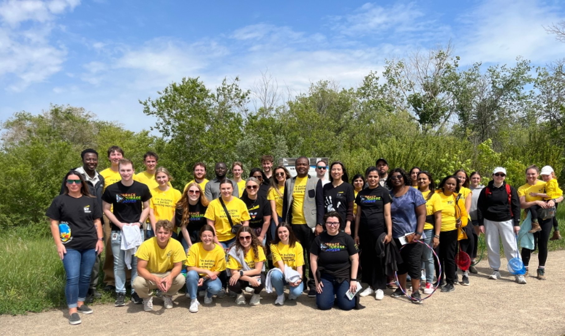 Historic tour through a City of Saskatoon heritage forest