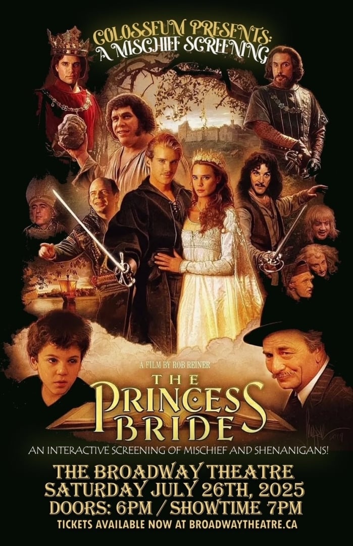 Colosseum Presents: The Princess Bride