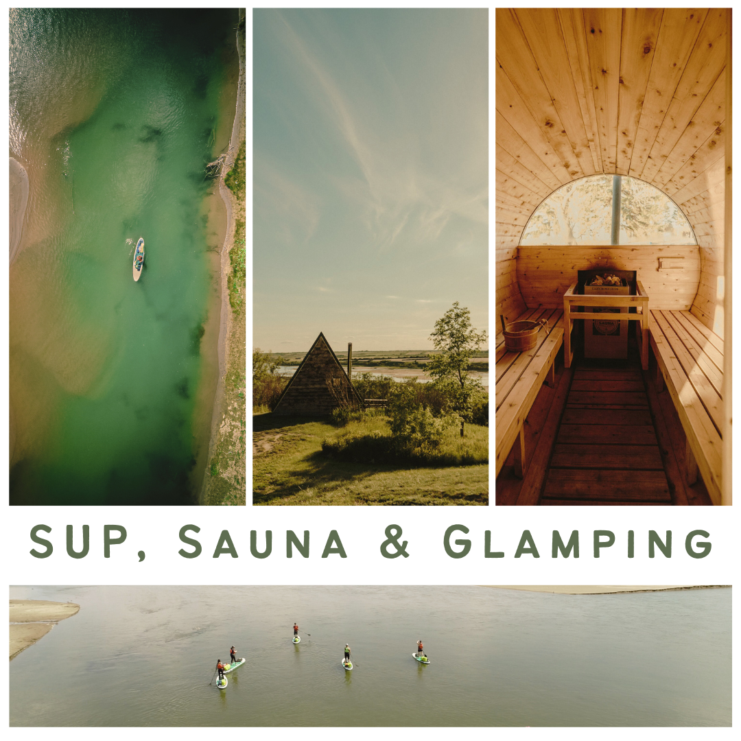 SUP, Sauna & Glamping