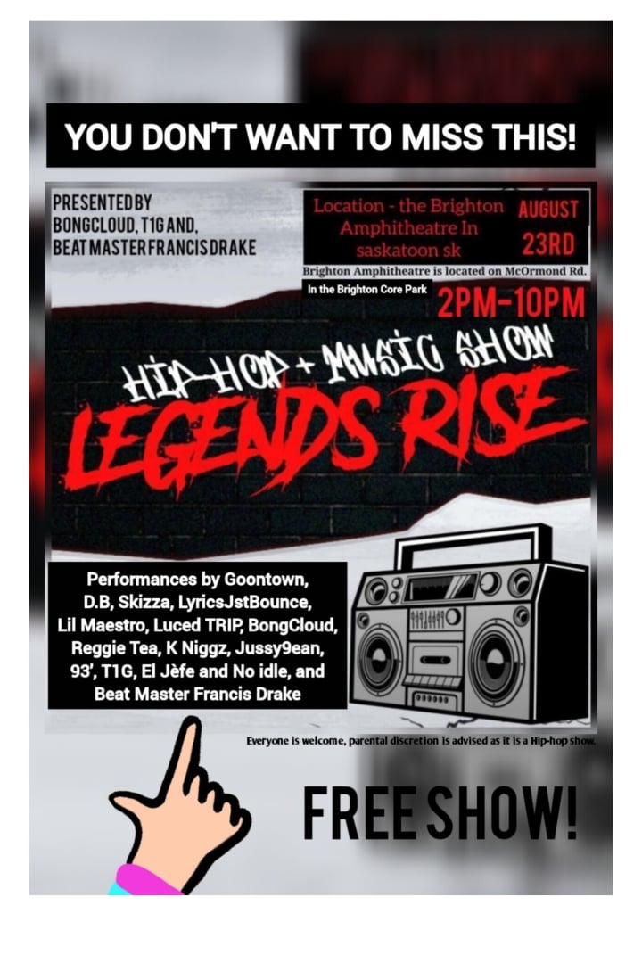 Legends Rise Hip-hop and Music Show!