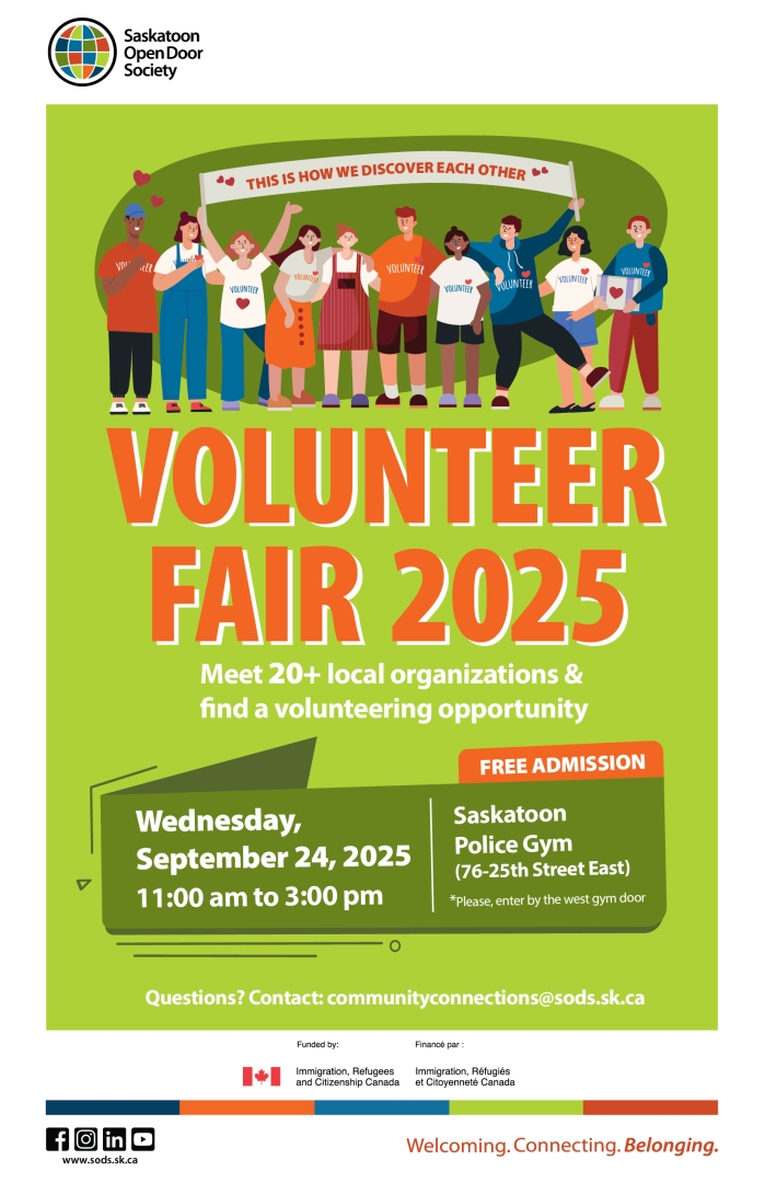 Volunteer Fair 2025 | Discover Saskatoon