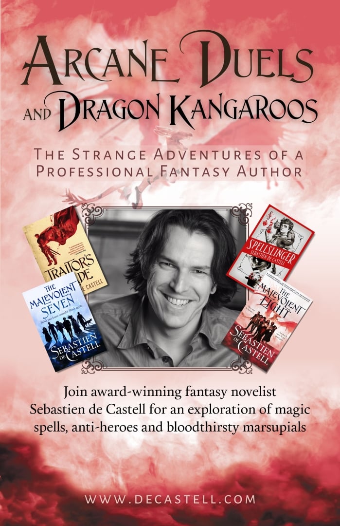 Sebastien de Castell Book Launch