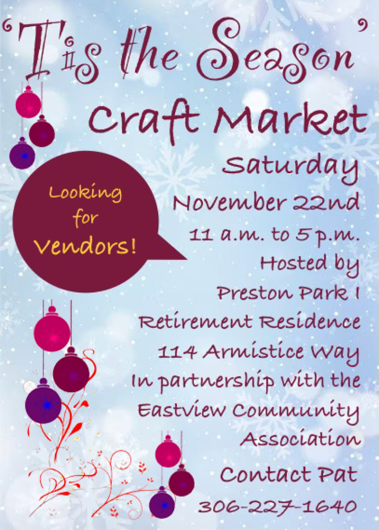 "Tis the Season" Craft Market
