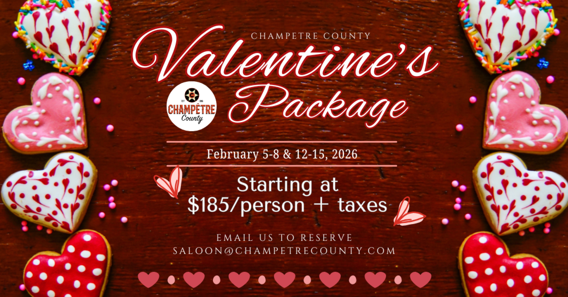 Saskatoon Romantic Valentine’s Getaway Package for Couples 2026