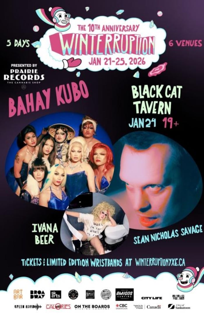 Image of the WTPN YXE 2026 Music Festical for the bands: Bahay Kubo with Ivana Beer & Sean Nicholas Savage at the Black Cat Tavern! (19+)