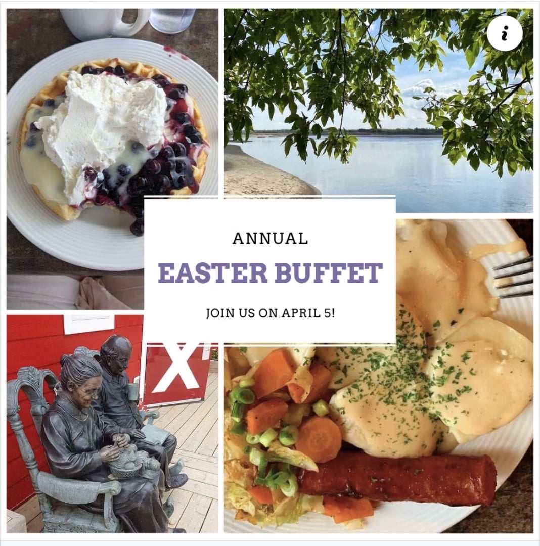 Join us for our annual Easter Buffet April 5 