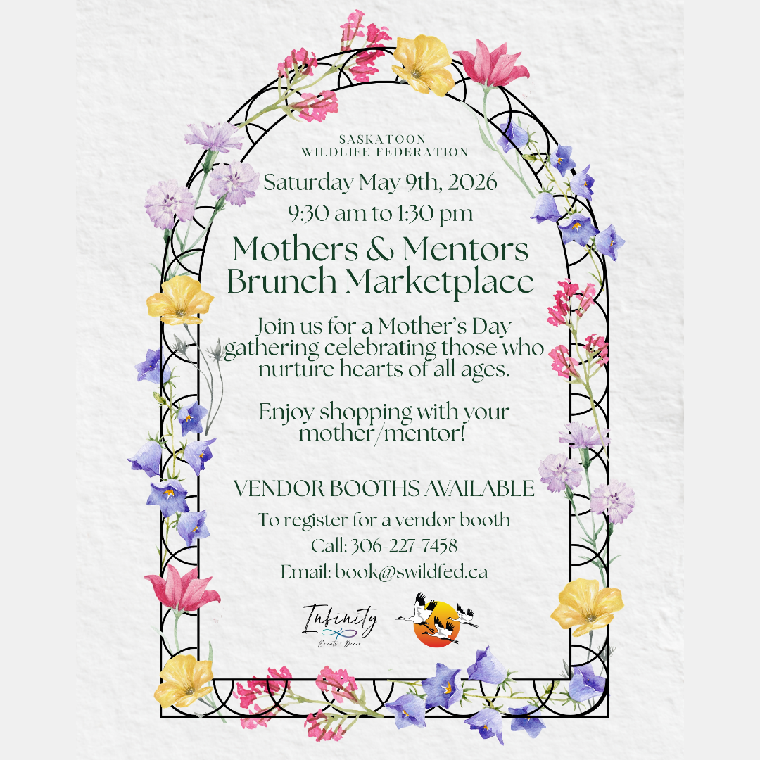 A quaint mothers day brunch and artisan market at the saskatoon wildlife federation