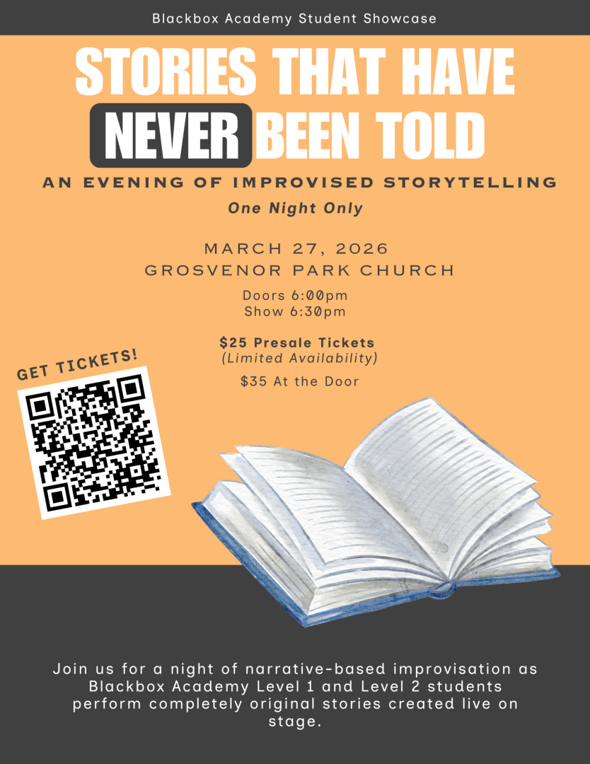 A night of fully-improvised stories