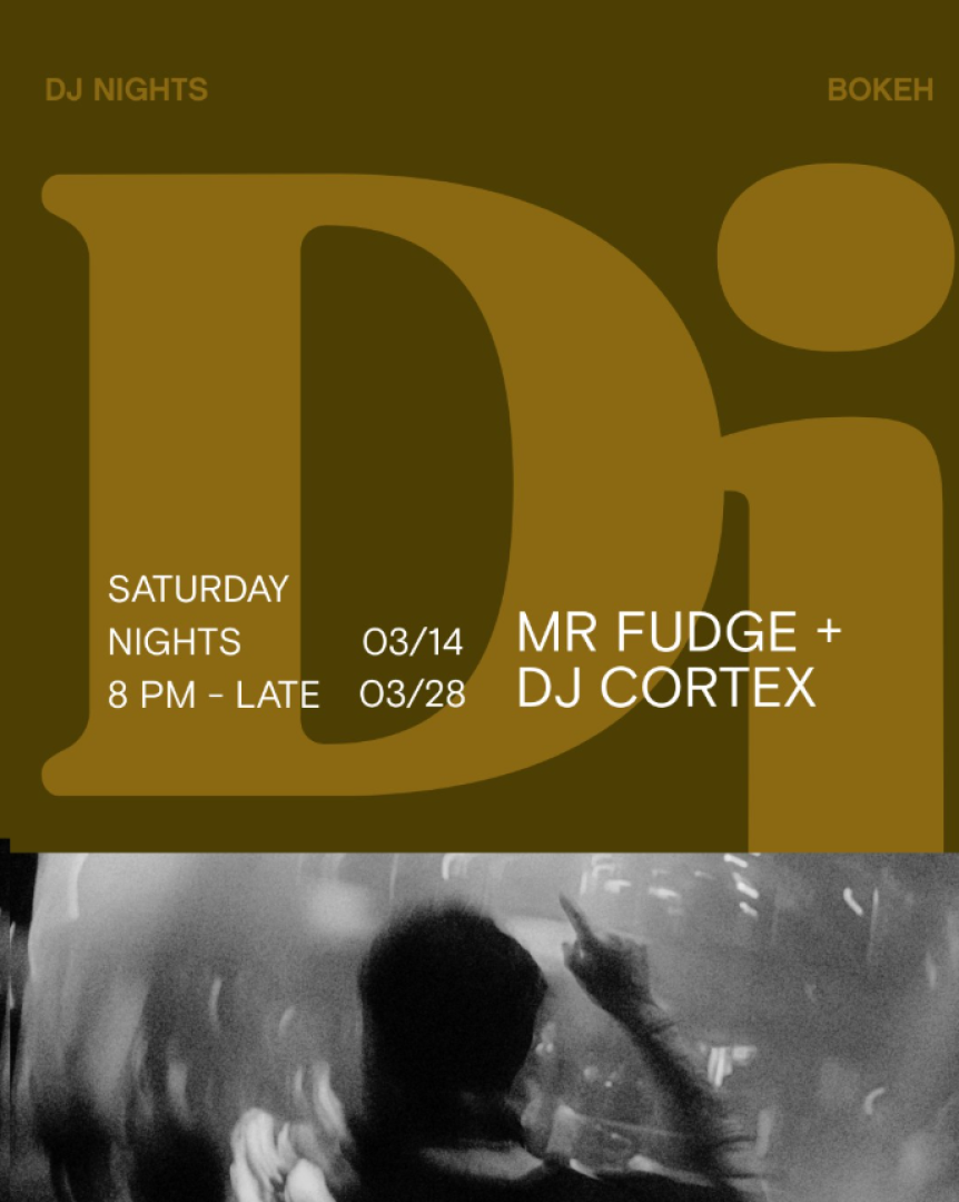 Poster for DJ nights