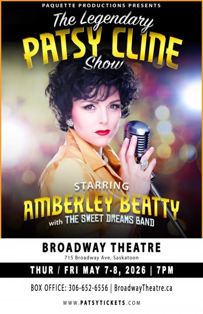 Image of impersonator Amberley Beatty as Patsy Cline.