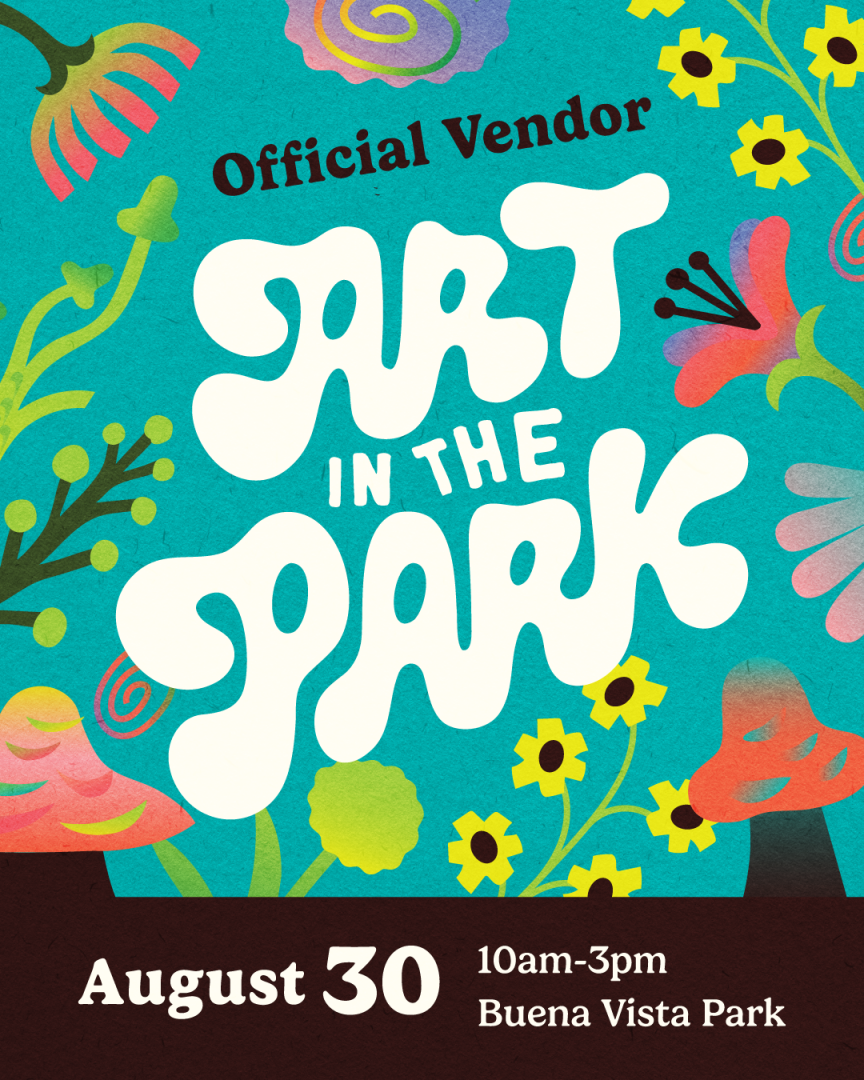 Art in the Park, August 30th, 2026, Buena Vista Park