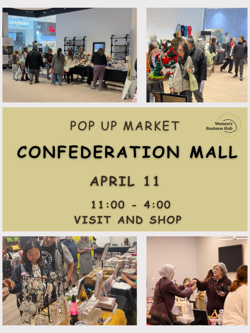 event, Community Market, Saskatoon, Women's Business Hub, Family 