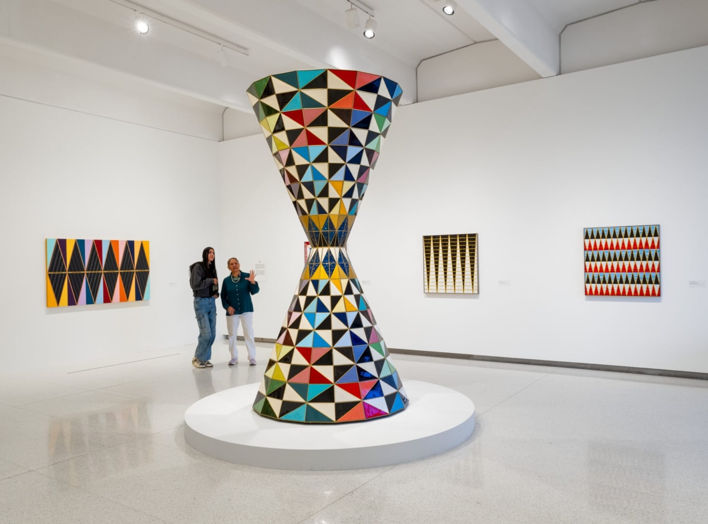 Installation view, Dyani White Hawk: Love Language, 2025. Photo: Kameron Herndon for Walker Art Center.