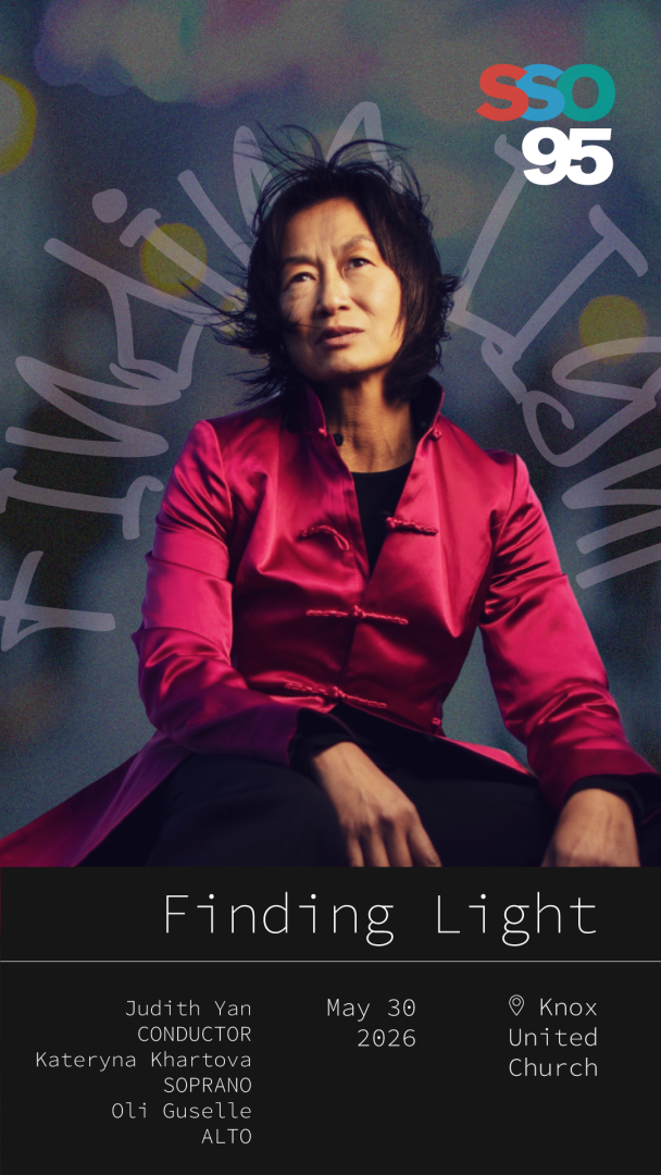 Judith Yan (conductor) poster for Finding Light