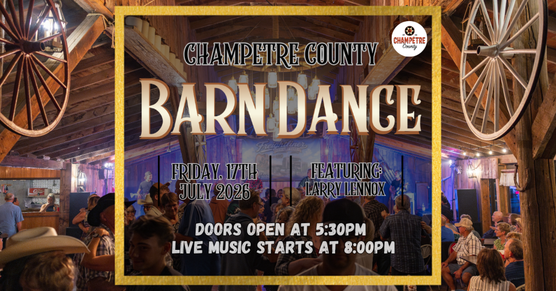 Champetre County Summer Barn Dance featuring Larry Lennox