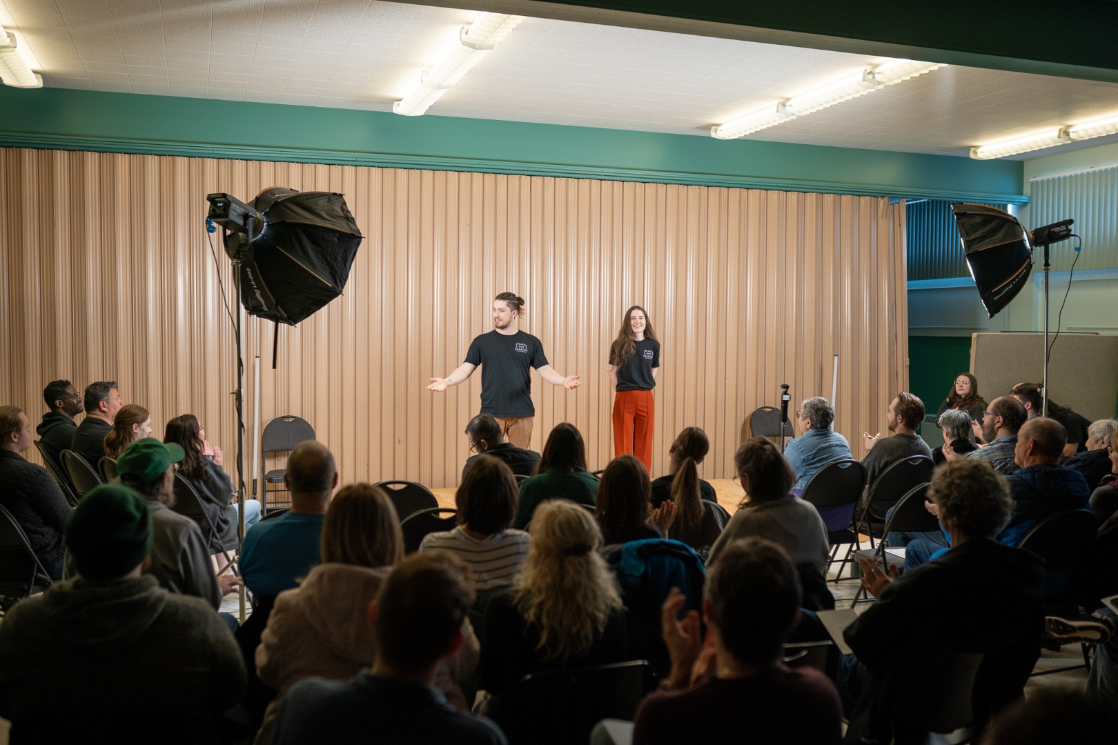A snap from our last Student Showcase!