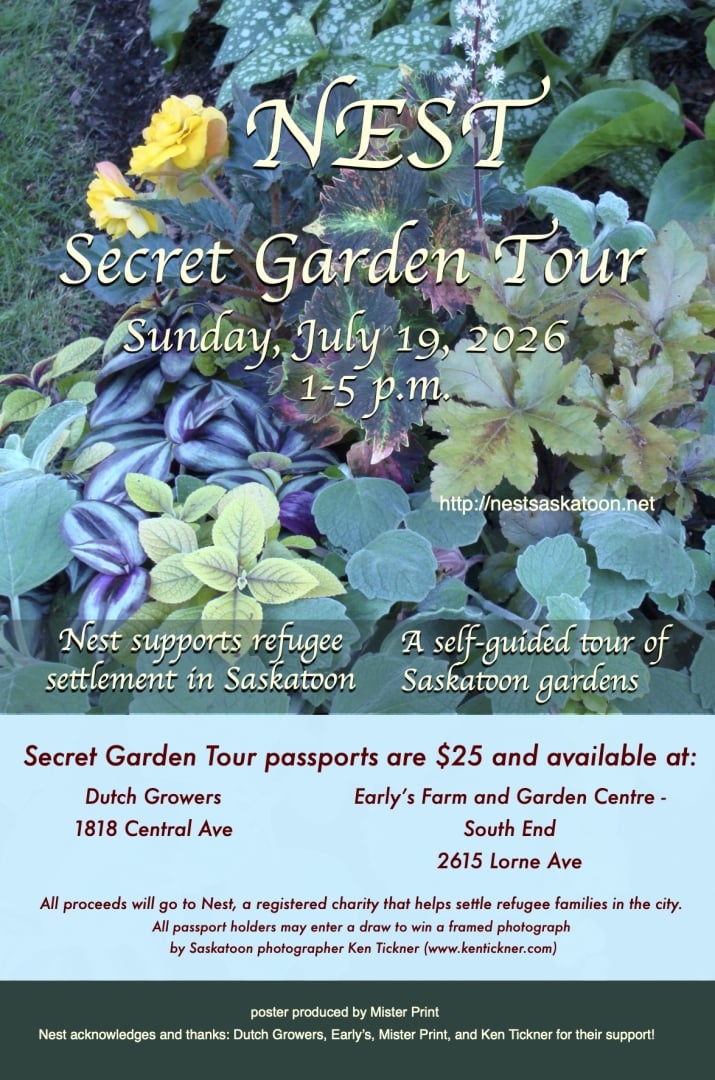 poster for Nest Secret Garden Tour