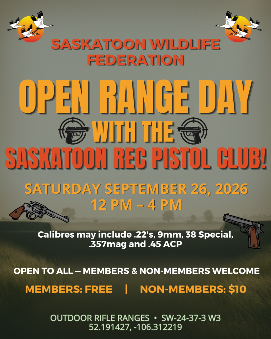 Open range day poster for saturday september 26th at 12pm