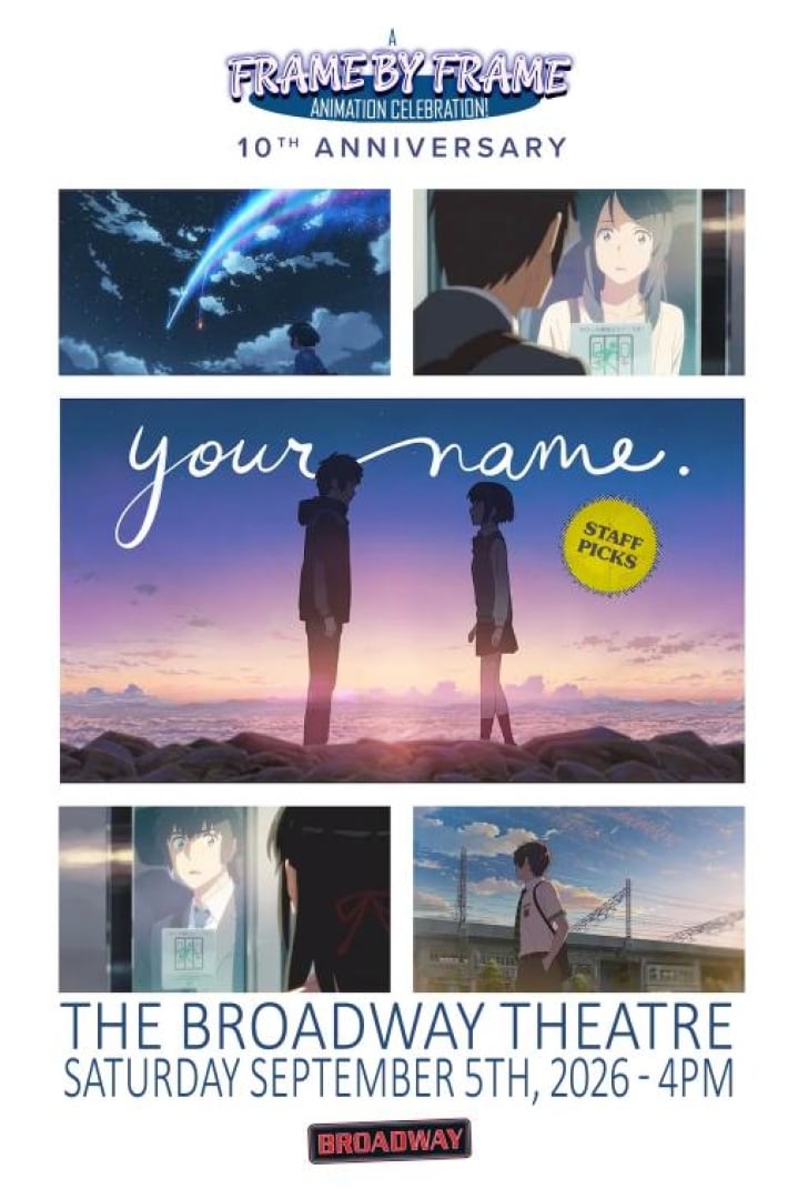 Image stills from the movie Your Name.