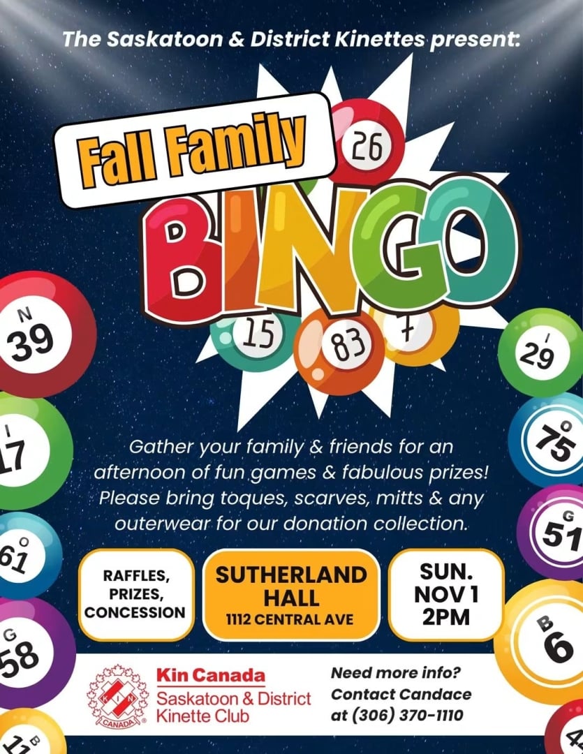 Fall Family Bingo