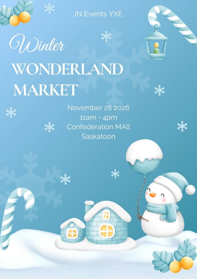 Winter Wonderland Community Market - Confederation Mall - November 28 2026