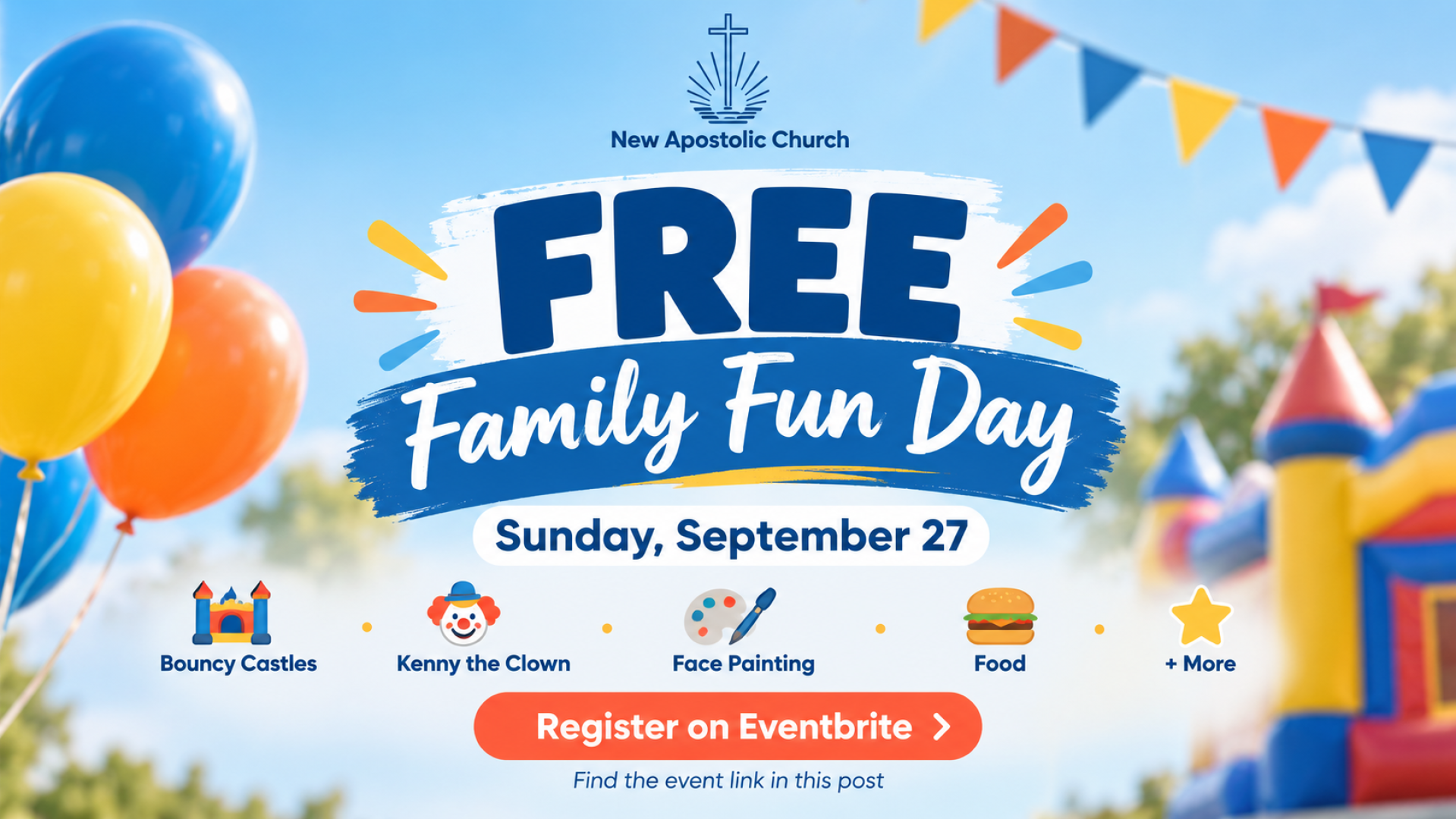 FREE FAMILY FUN DAY WITH BOUNCY CASTLE AND FREE SLURPEE AND MANY MORE EXCITING THINGS