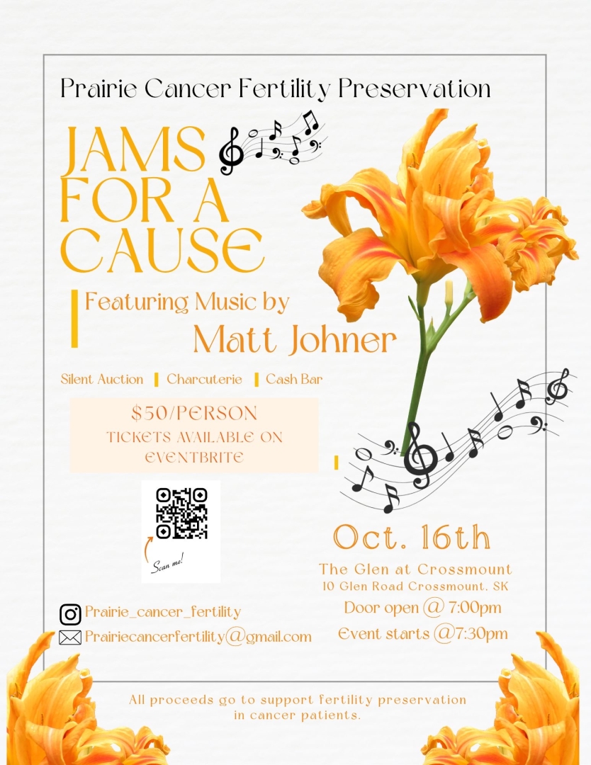 Event information on Jams for a cause 