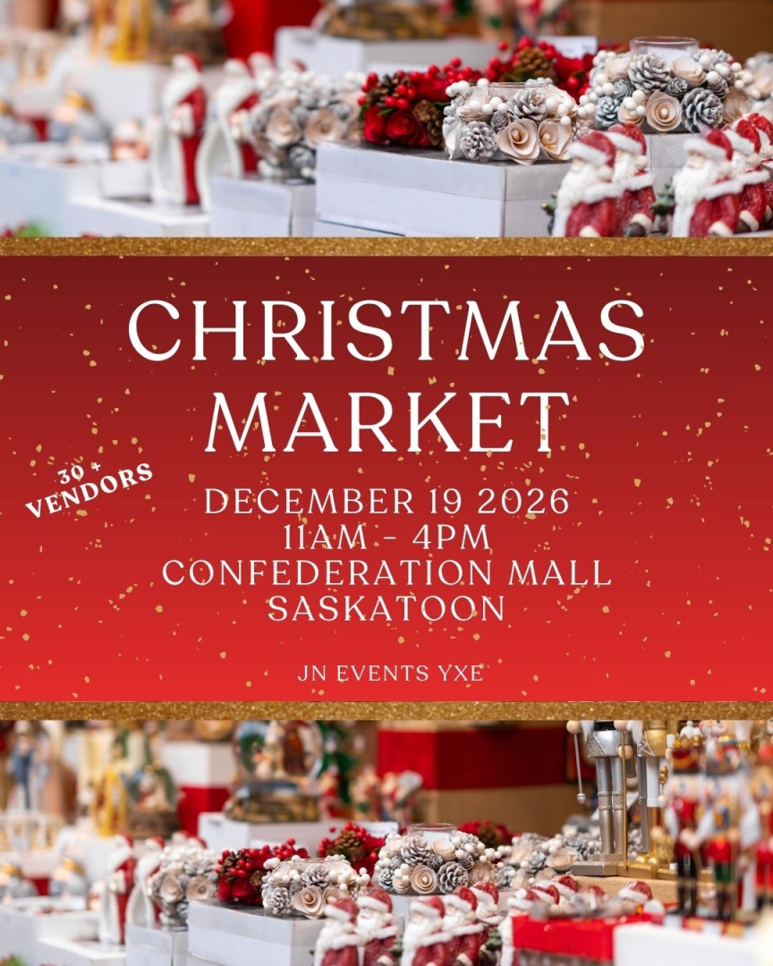 Christmas Market - Confederation Mall - December 19 2026 - 11am - 4pm