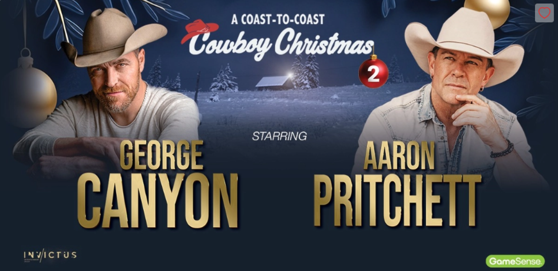  George Canyon and Aaron Pritchett | A COAST-TO-COAST COWBOY CHRISTMAS 2