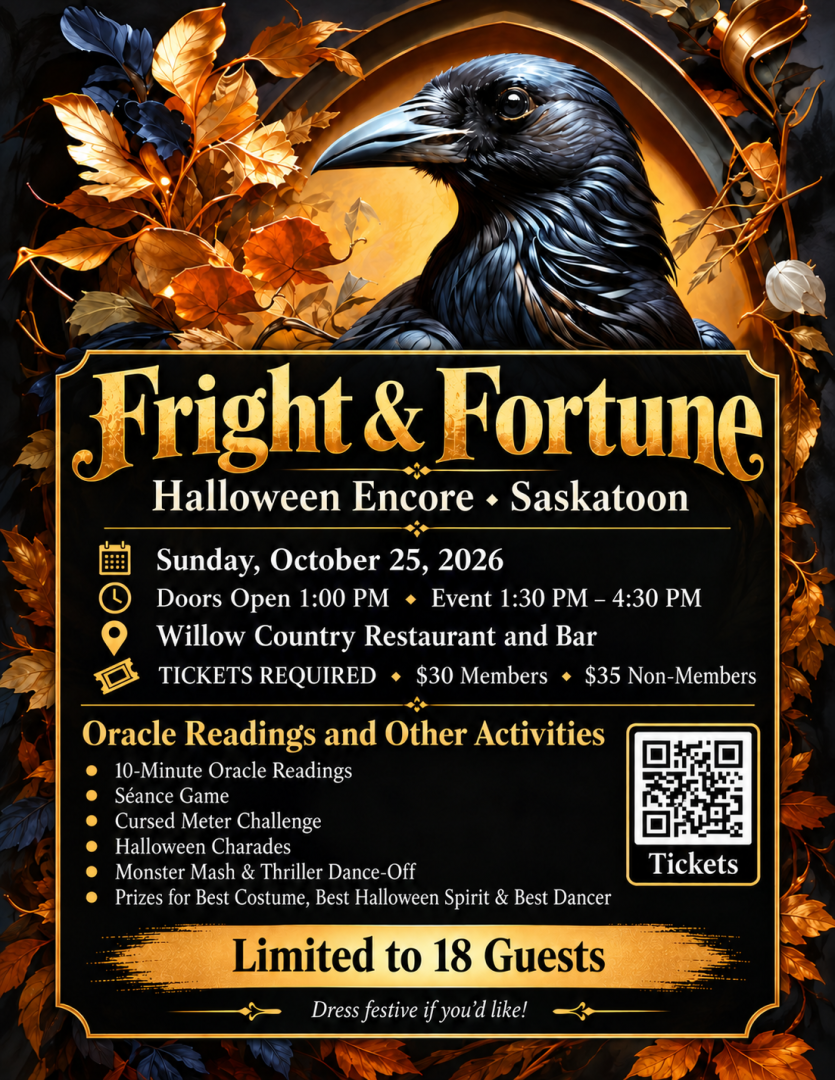 Fright and Fortune event poster