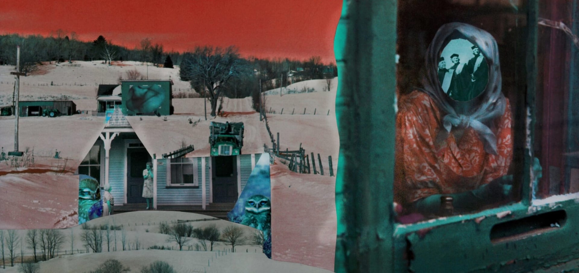 John Graham, Window Gazer, digital print.