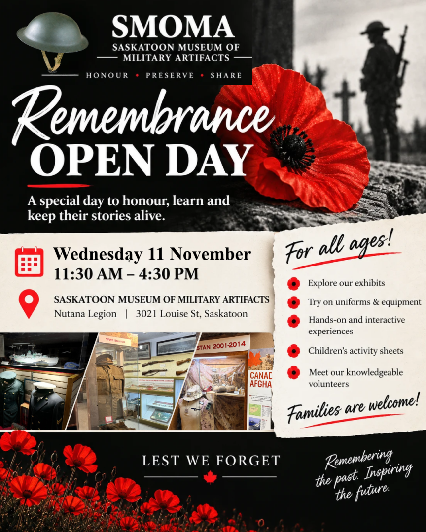 Explore fascinating military artifacts, try on uniforms and equipment, enjoy hands-on activities, and discover the stories behind the history.
