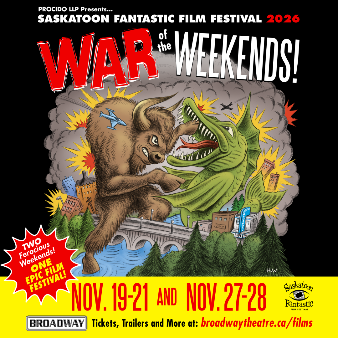 This year's festival is formatted as the WAR OF THE WEEKENDS, and takes place at The Broadway Theatre on Nov. 19-21 and again on Nov. 27-28th!