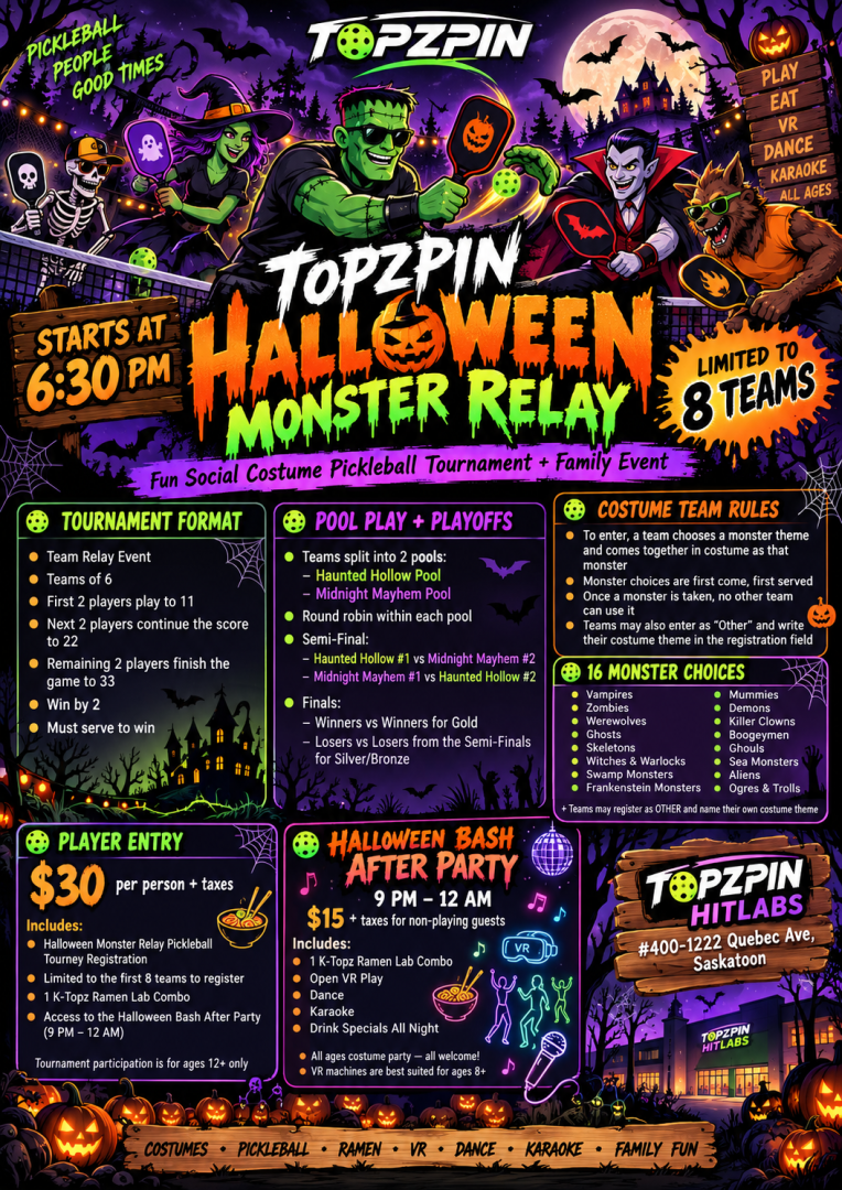 Monster relay pickleball tournament rules and regulations