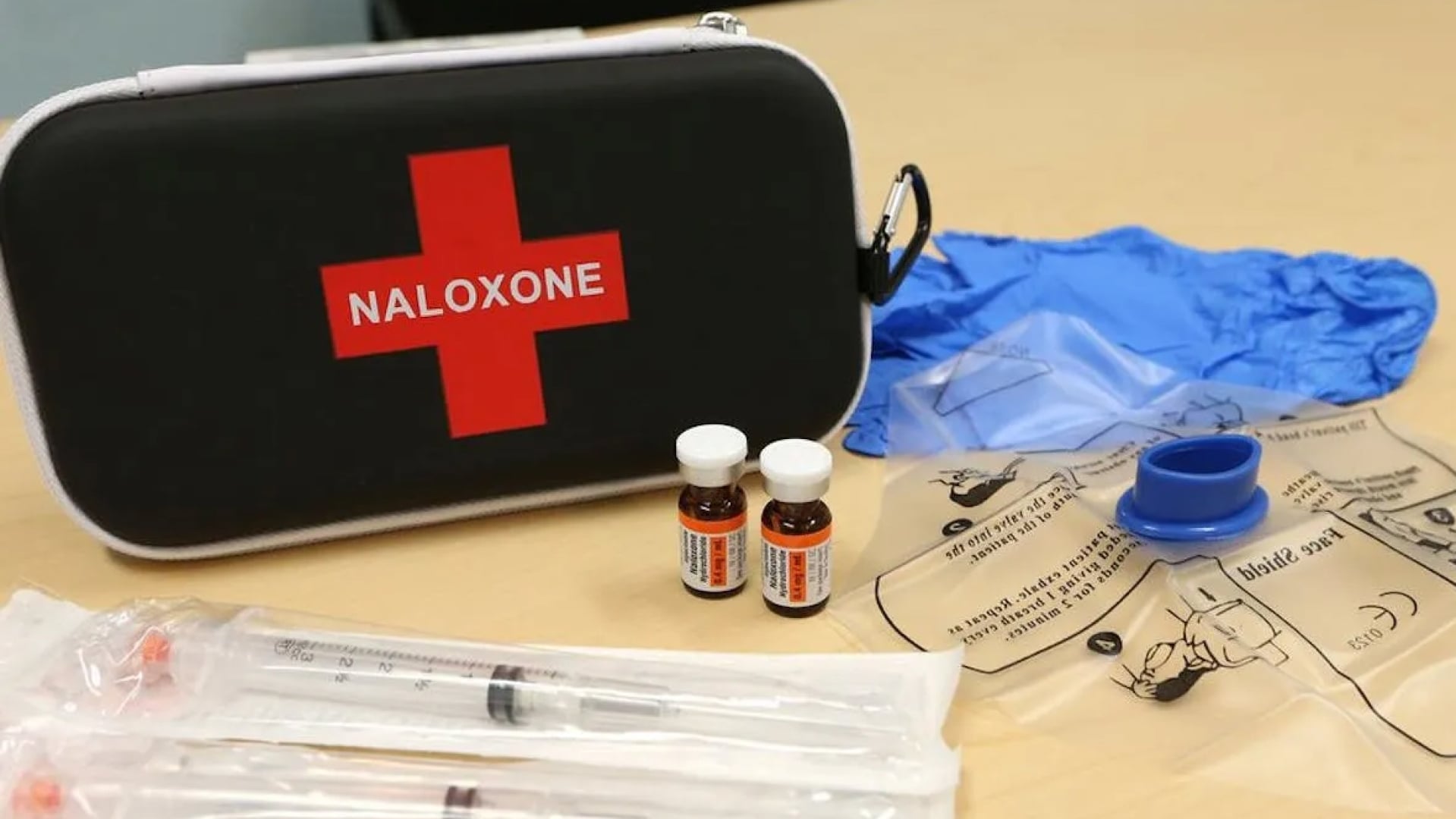 Naloxone and life saving items